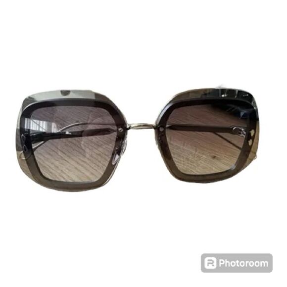 Isabel Marant Adelyo Sunglasses IM0047S 427GB Silver/Mirror 58mm - Picture 9 of 11